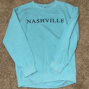 nashville comfort colors crewneck